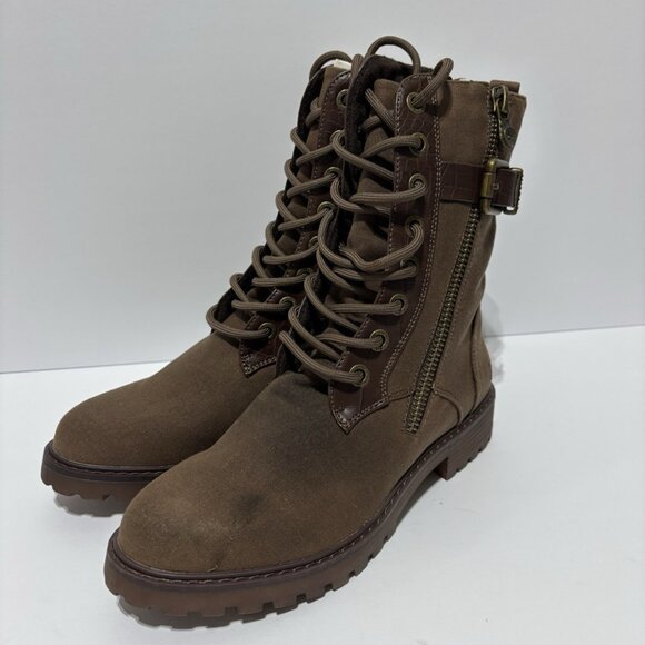 Blowfish Malibu Women’s Rauly, Brown Lace-Up Boots, Size 8 M - Picture 5 of 7